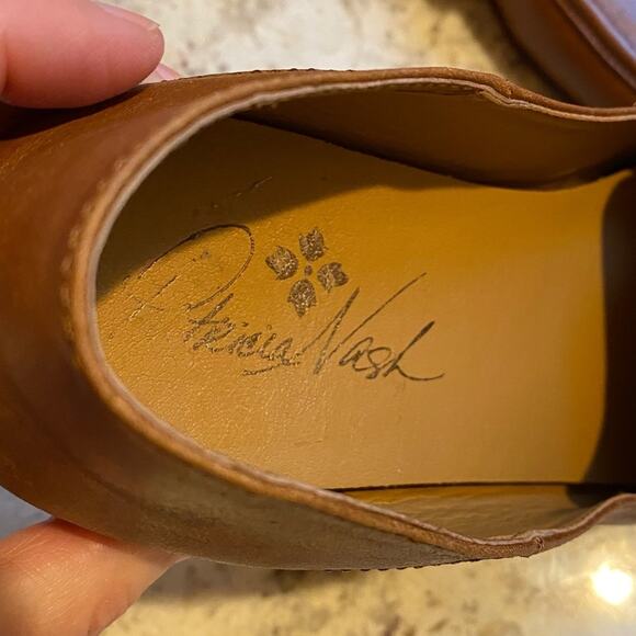 Patricia Nash $159 Fia Saddle Brown Flat Loafer Women's Size US 5.5 M EUC - Picture 5 of 14